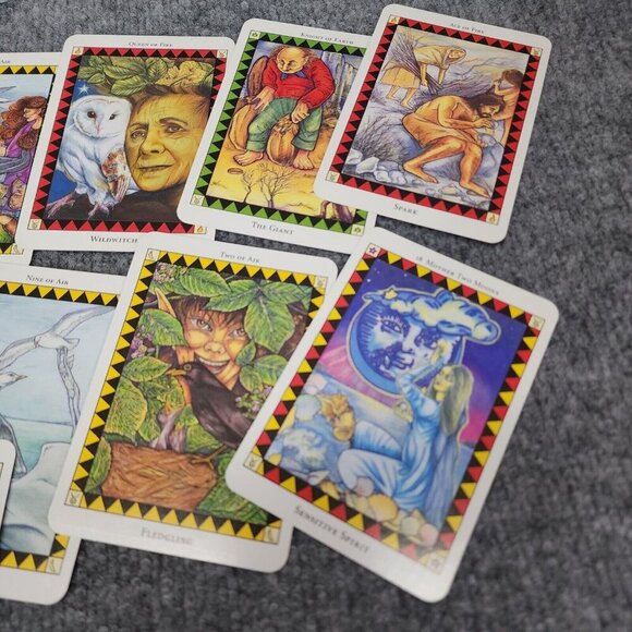 Tarot: Waking the Wild Spirit of Nature Deck Set Cards (78) by Poppy Palin - Picture 8 of 15